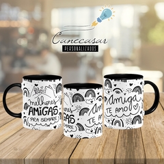 Caneca melhores amigas para sempre - comprar online