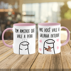 Caneca tem amizade que vale a pena na internet