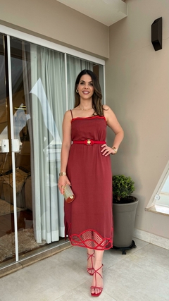 VESTIDO MIDI LINA