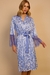 ROBE MIDI FLOR DE LIS - comprar online