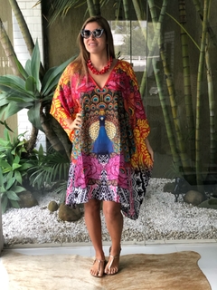 Kaftan Pavão Curto - comprar online