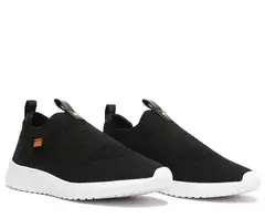 ANACAPRI Slip On Preto Knit Liso - comprar online