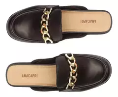 ANACAPRI Mule Preta Cool - comprar online