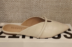 SCHUTZ MULE CROCCO NUDE