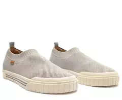 ANACAPRI Tênis Slip On Knit Alê Cinza 37 - comprar online