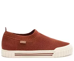 ANACAPRI Tênis Slip On Knit Alê Marrom Nut 37