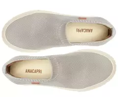 ANACAPRI Tênis Slip On Knit Alê Cinza 39 na internet