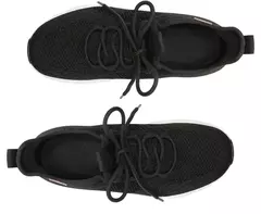 ANACAPRI Tênis Knit Sporty Ultra Leve Preto - Morena Shoes