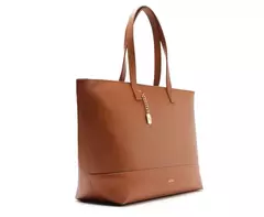 ANACAPRI Bolsa Shopping Grande Lisa Chaveiro Marrom - comprar online