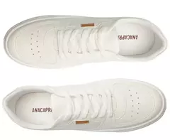 ANACAPRI Tênis Essencial Recortes Branco - Morena Shoes