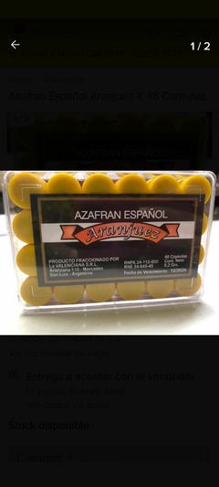 Azafran Español Aranjuez x2