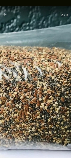 Mix de semillas (chia,lino, sésamo, girasol) de 1/2 kg