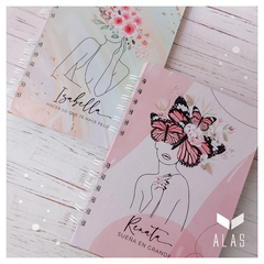 Cuaderno Personalizado (Nombre/ Logo) - Alas en papel