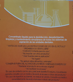 Vacuum clean liquido limpiador para el sistema de aspiración de equipo dental x2 - comprar online