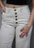 Calça de Linho pantalona com botões Nexo - Styllo Calçados e Moda