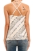 Blusa Paetê Listrado - comprar online