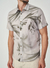 Camisa Linho Estampada Relax