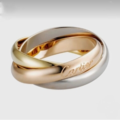 anillo Trinity 3 Oro 18k