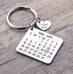 Llavero Calendario Love LL11