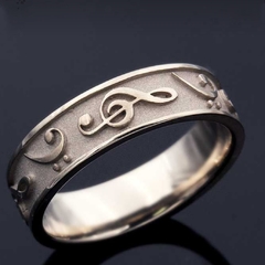 Anillo Music Plata 925 AH 723