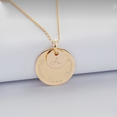 Dije Personalizado Oro 18k Di987