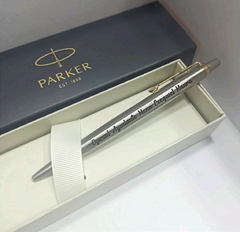 Parker Jotter Plateada y dorada - comprar online