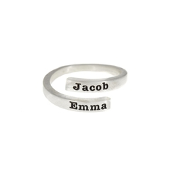 Anillo Personalizado Duo Plata 925