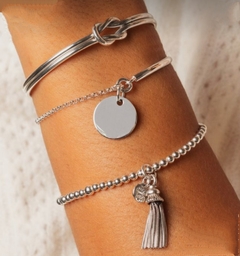 Pulsera Esclava Reina Plata 925 - comprar online