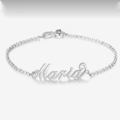 Pulsera Nombre Plata 925 Personalizada - comprar online