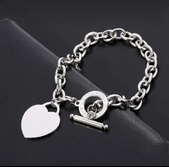 Pulsera eslabón Plata 925 personalizada - comprar online