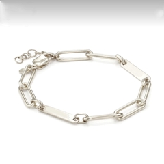 Pulsera Forcet X2 Personalizada Plata 925