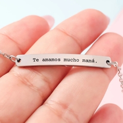 Pulsera personalizada plata 925 - JOYAS AB