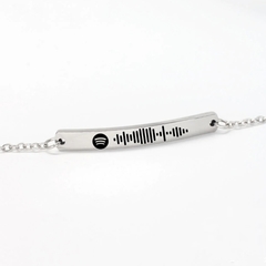 Pulsera personalizada plata 925