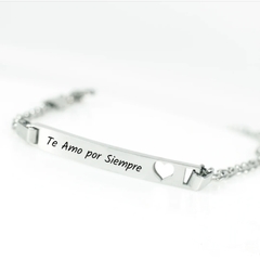 Pulsera identidad love plata 925 en internet