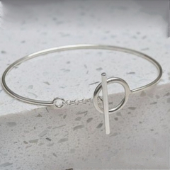 Pulsera Fresia Plata 925 - comprar online