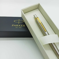 Parker Jotter Plateada y dorada