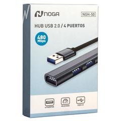 HUB USB 4 Puertos 480 Mbps NGH-50 - comprar online