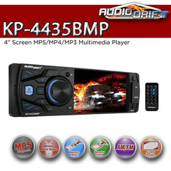Estereo Audio Drift KP4435BMP reproductor multimedia con pantalla de 4" Mp5/Mp4/Mp3 M/RADIO FM PLL
