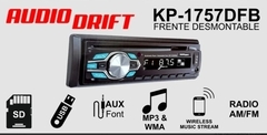 Stereo Bluetooth Audio Drift Frente Desmontable Usb/Sd/Aux