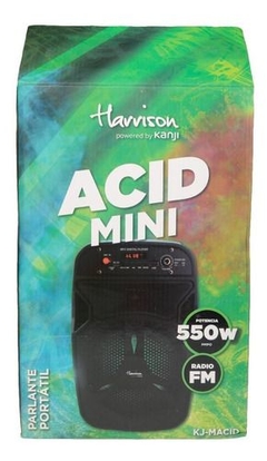 Parlante Portatil Bluetooth Acid Mini Kanji Harrison - comprar online