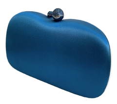 Clutch - Cetim Mia Azul - comprar online