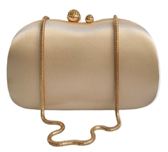 Clutch - Cetim Mia Dourada - loja online