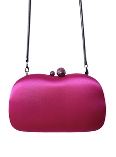 Imagem do Clutch - Cetim Mia Pink