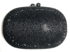 Clutch - Cristais Mini Preta