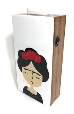 Clutch - Frida Kahlo Branca - comprar online