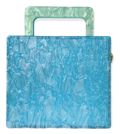 Clutch - Lumi Verde e Azul - comprar online