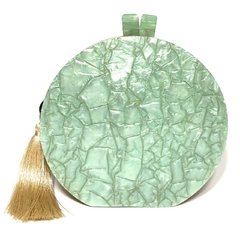 Clutch - Madrepérola Redonda Verde - loja online