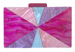 Clutch - Square Trion Rosa