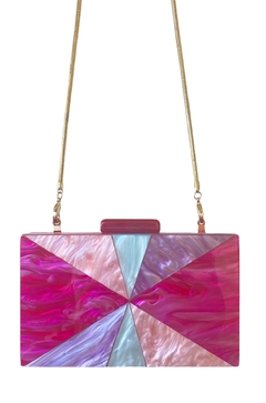 Clutch - Square Trion Rosa - Lorris