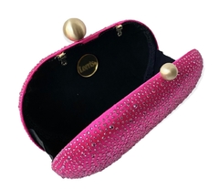 Clutch - Cristais Lia Pink - Lorris